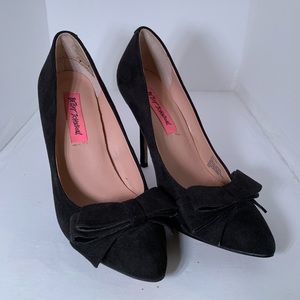 Women’s Betsey Johnson Black Heels size 6.5